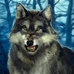 Волки Волк  скалится аватар