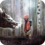 Волки Маленькая красная шапочка встретила волка в дождливом лесу аватар