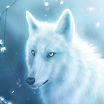 Волки Волчица в сказочном лесу аватар