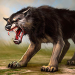 Волки Свирепый волчище аватар