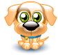 Собаки Щеночек с зелеными глазами аватар
