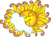 Солнышко, солнце Солнце на бодушке в виде облака аватар
