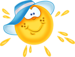 Солнышко, солнце Модное солнышко в шляпе аватар