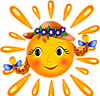 Солнышко, солнце Солнышко с косичками аватар