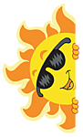 Солнышко, солнце Солнце в солнечных очках аватар