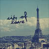 Город City of love. париж аватар