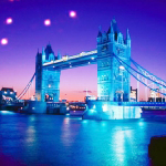 Город Тауэрский мост над темзой в лондоне аватар