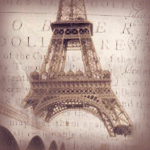 Город Эйфелева башня на письме аватар
