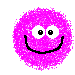 Улыбка Бардовый смайлик улыбаясь показывает язык аватар