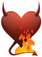 Хэллоуин Пламя охватывает сердце аватар