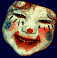 Цирк Клоун накрашен аватар