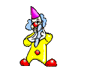 Цирк Клоун дурачится аватар