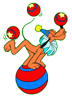 Цирк Гуфи с мячами аватар