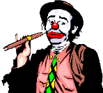 Цирк Клоун выступает аватар