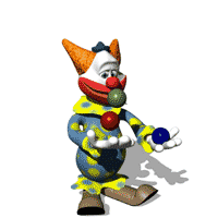 Цирк Клоун жонглирует аватар