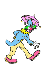 Цирк Клоун в розовых ботинках аватар