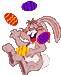Цирк Зайчик жонглирует яйцами аватар