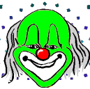 Цирк Клоун с зеленым лицом аватар