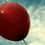 Воздушные шарики Красный шарик на фоне неба аватар