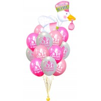 Воздушные шарики Спасибо за дочку с аистом шары аватар