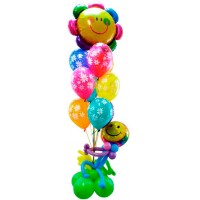 Воздушные шарики Смайл с человечком на воздушных шарах аватар
