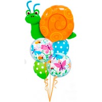 Воздушные шарики Улитка. Шарики аватар