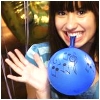 Воздушные шарики Деми ловато с шариком аватар