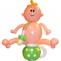Воздушные шарики Малыш на горшке из воздушных шаров аватар
