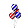 Воздушные шарики Шары полосатые аватар