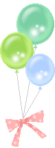 Воздушные шарики Зеленый, желтый и голубой шарики аватар