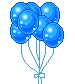 Воздушные шарики Голубые воздушные шары аватар