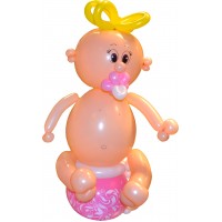 Воздушные шарики Малышка на горшке. Шарики аватар