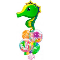 Воздушные шарики Морской конек шарики аватар
