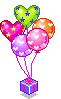 Воздушные шарики Воздушные шарики несут подарок имяниннику аватар