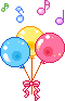 Воздушные шарики Воздушные шарики и ноты аватар