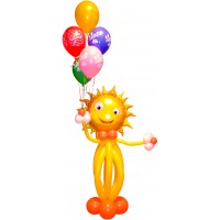Воздушные шарики Солнышко с шарами аватар