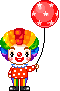 Воздушные шарики Клоун с шариком аватар