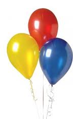 Воздушные шарики Красный, синий и желтый шары аватар