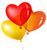 Воздушные шарики Три шарика-сердца аватар