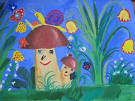 Грибы Дети нарисовали грибы аватар