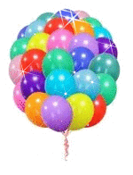 День рождения Разноцветие воздушных шаров аватар