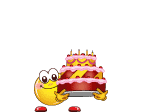 День рождения Торт и салют аватар