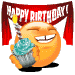 День рождения Смайлик поздравляет с Днем Рождения аватар