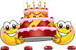 День рождения Несем торт аватар
