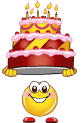 День рождения Гигантский торт аватар