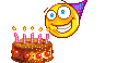 День рождения Радость от вида торта аватар