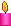 День рождения Свеча розовая аватар