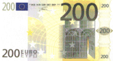 Деньги, золото 200 евро аватар