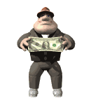 Деньги, золото Мужчина с долларами аватар