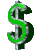 Деньги, золото Символ доллара маленький аватар